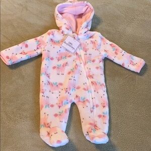 Little Beginnings unicorn pink bodysuit 0-3 months